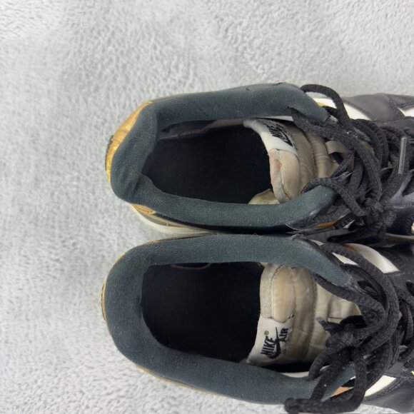 Nike Air Force 1 Low Black White Metallic Gold Men’s Size 9.5 US - CZ9189-001 - Picture 13 of 15